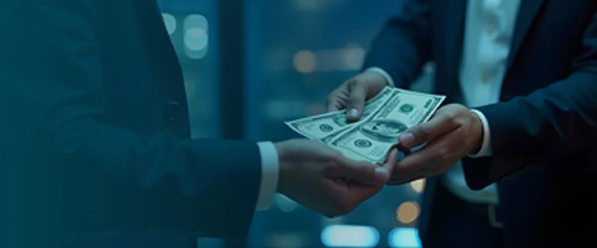 Spinsino review: actiebeeld van Spinsino met bankbiljetten